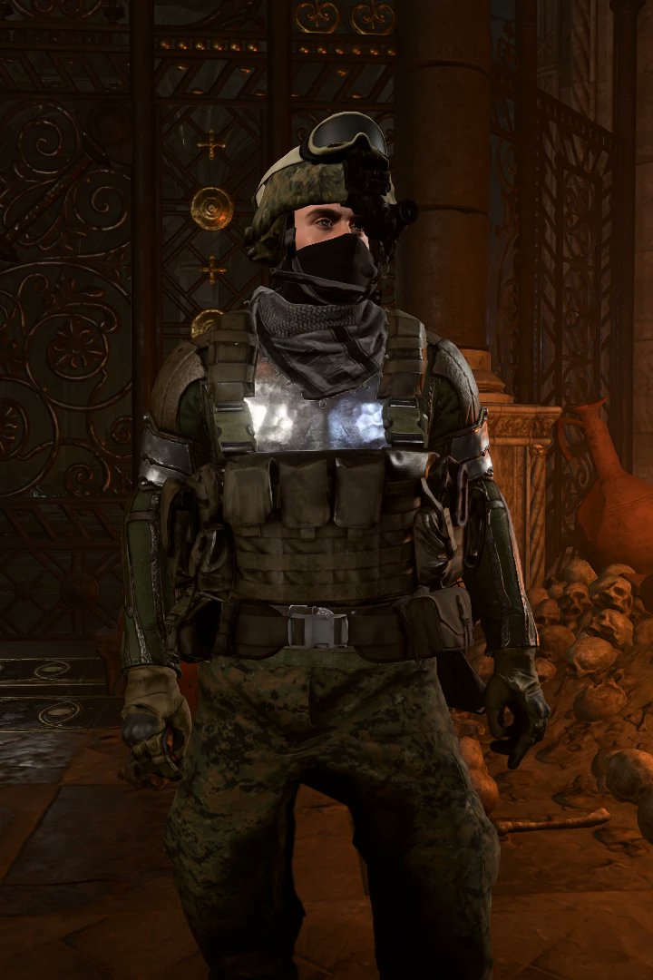 tacticalmeme_'s tweet photo. @MommyOneeChan This was added in the previous update, not this latest one, but I'm pretty sure you were the one that asked about mixing modern and fantasy gear after the initial mod release https://t.co/xIxJic3uIq