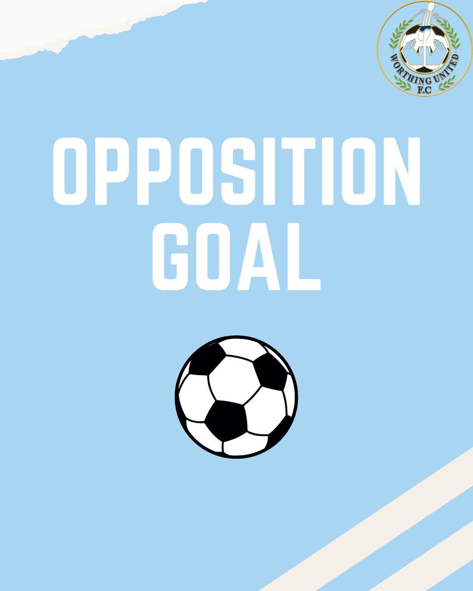 WorthingUtdFC's tweet image. 90+5: GOAL!

It’s a second in quick succession and it’s surely game over. 

A slip up at the back, and the @Billingshurstfc forward doubles their lead. 

#BIL 2 #WOR 0