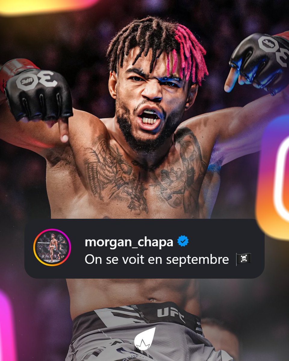 LaSueur_off's tweet photo. 🚨 Morgan Charriere de retour à l’#UFCParis en septembre ? 🇫🇷 https://t.co/zXGhXY80Fx