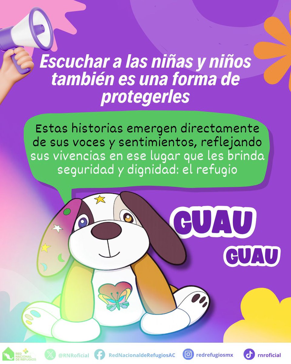 RNRoficial's tweet image. Cuando una niña o un niño accede a un espacio seguro, comienza un proceso clave: dejar de sobrevivir para empezar a reconstruir su vida. 💜

Los #refugios🏠hacen posible ese primer paso.

#RefugiosSíFeminicidiosNo #RNR
