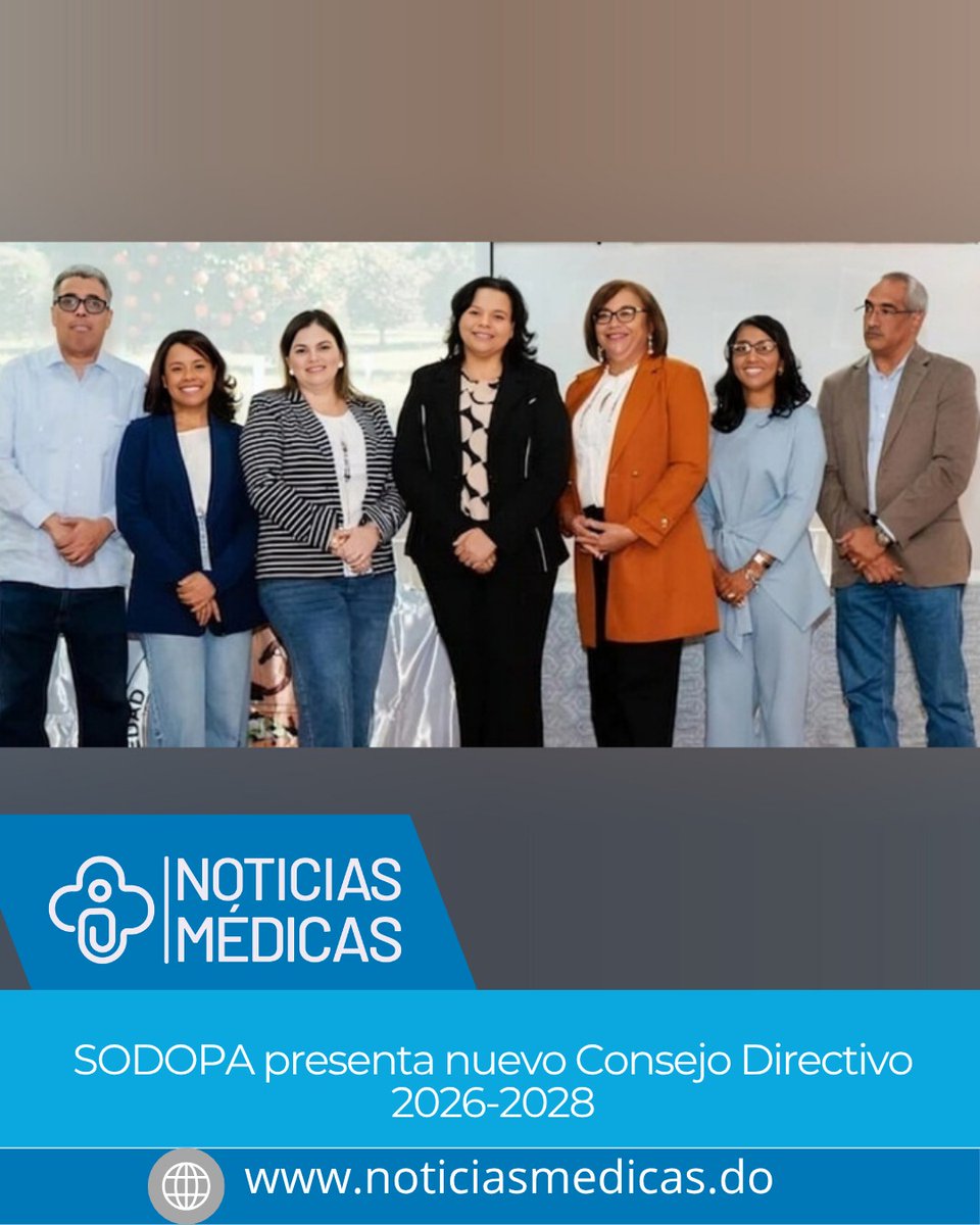 NotiMedicasDO's tweet photo. SODOPA presenta nuevo Consejo Directivo 2026-2028

https://t.co/yhm2lVMXM3

@SoDoPat https://t.co/RxdaCBsyHB