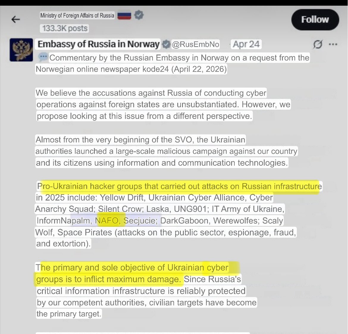 Vatnik Soup tweet media