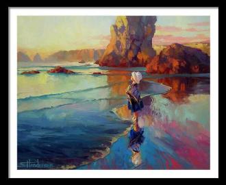 SHendersonArt's tweet image. Give yourself plenty of time to think grand thoughts.

I send thanks to the buyer from California who purchased a framed print of

Bold Innocence -- link to purchase is in the replies.

#believe #art #inspirational