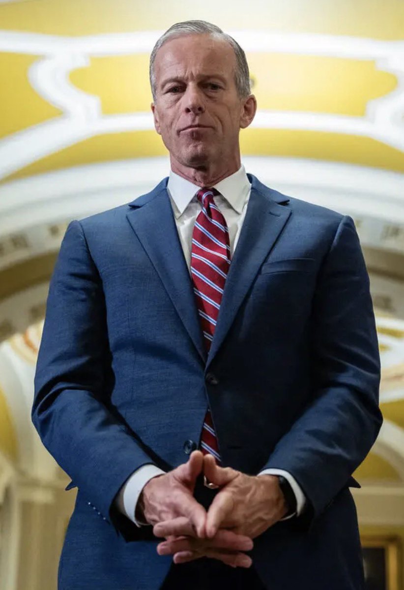 Milajoy's tweet image. John Thune is no longer considering the SAVE America Act. 

He's tagged. 

Tell @LeaderJohnThune what you think of his decision.