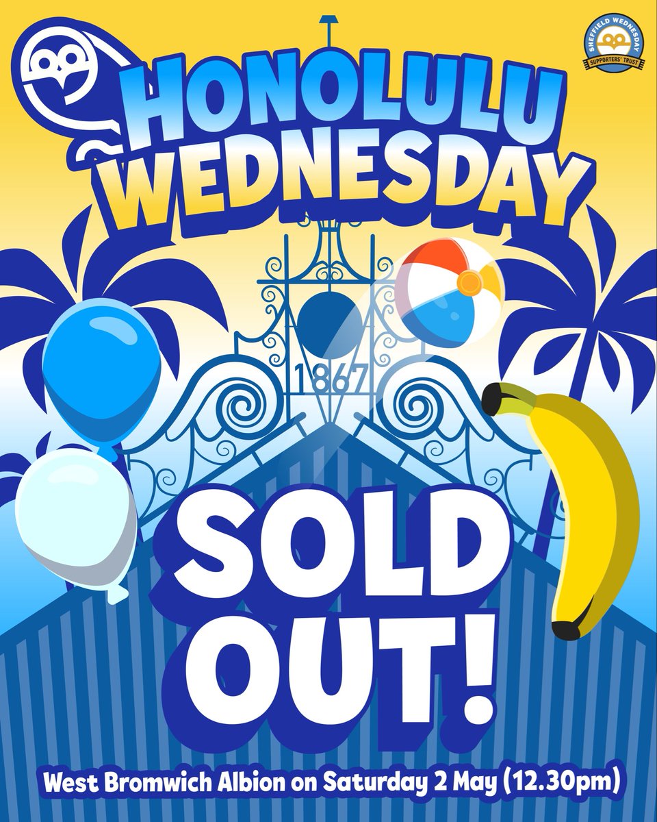 SWFCTrust's tweet image. 🌴 SOLD OUT 🌴

This fanbase is built different.

After the season we’ve endured, to show this level of support is nothing short of incredible.

Nothing is Insurmountable.

#SWFC