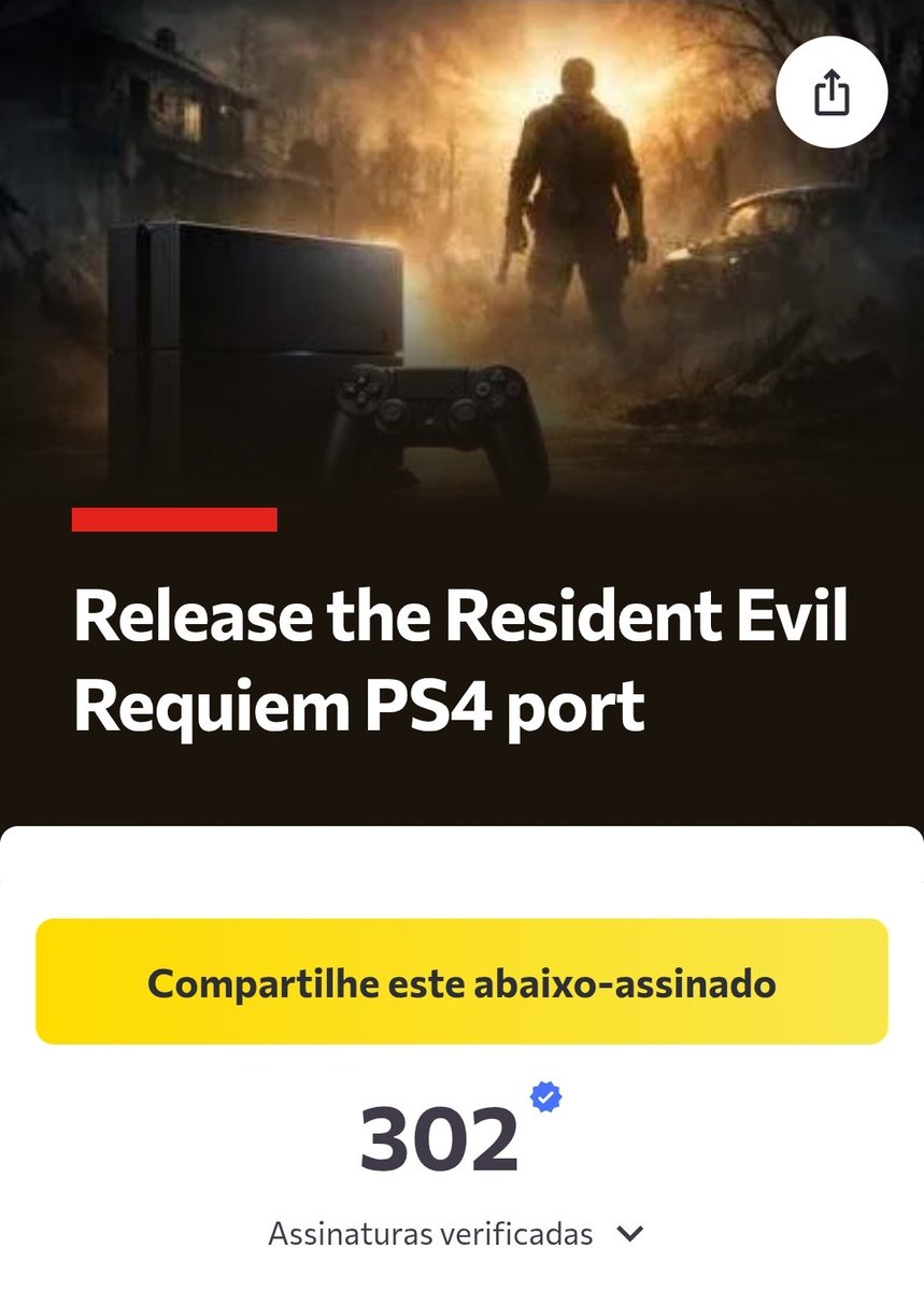 Nerotrademark's tweet photo. 300 signatures reached

#RE9PS4 #RequiemPS4 #RE9
@capcom_official @BIO_OFFICIAL https://t.co/Wx4jfwsr51