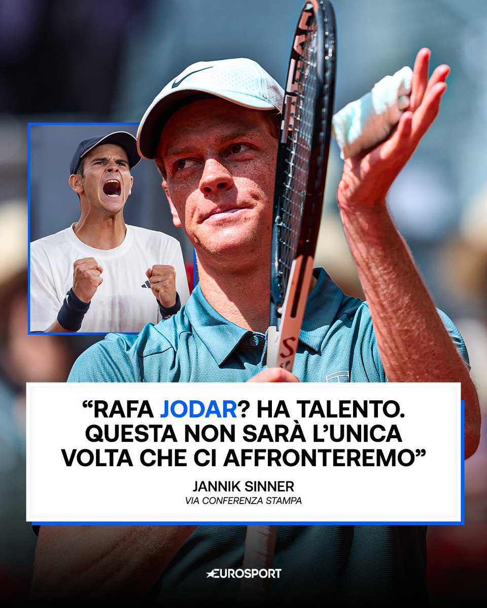 Eurosport_IT's tweet image. L'astro nascente Rafa Jodar se la vedrà contro il numero uno del mondo: Sinner nei confronti dello spagnolo ha solo parole di apprezzamento 🙌🎾

#Tennis #Sinner #MMOPEN