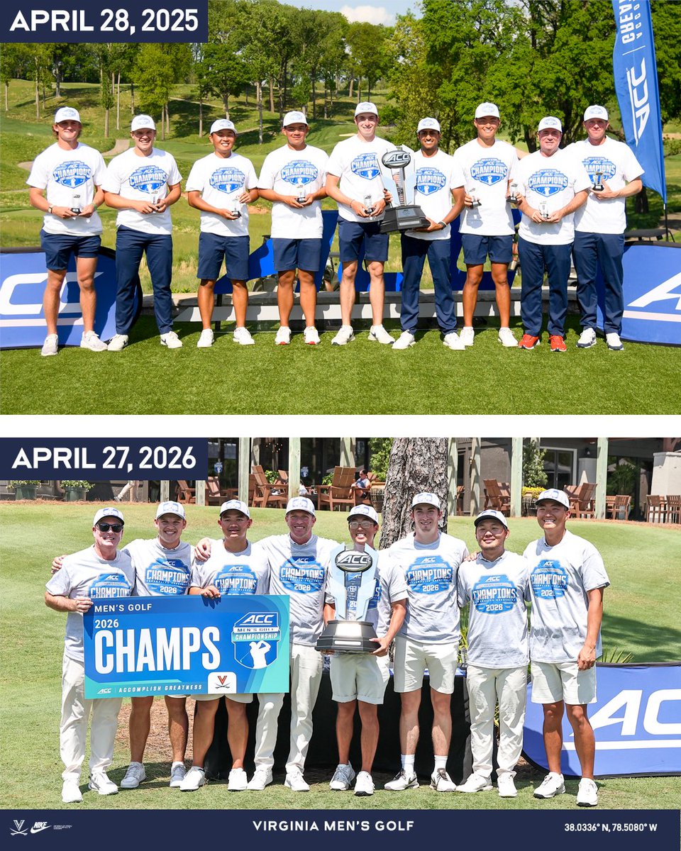 UVAMensGolf's tweet photo. The sequel. #GoHoos https://t.co/qdgKeLRxE2