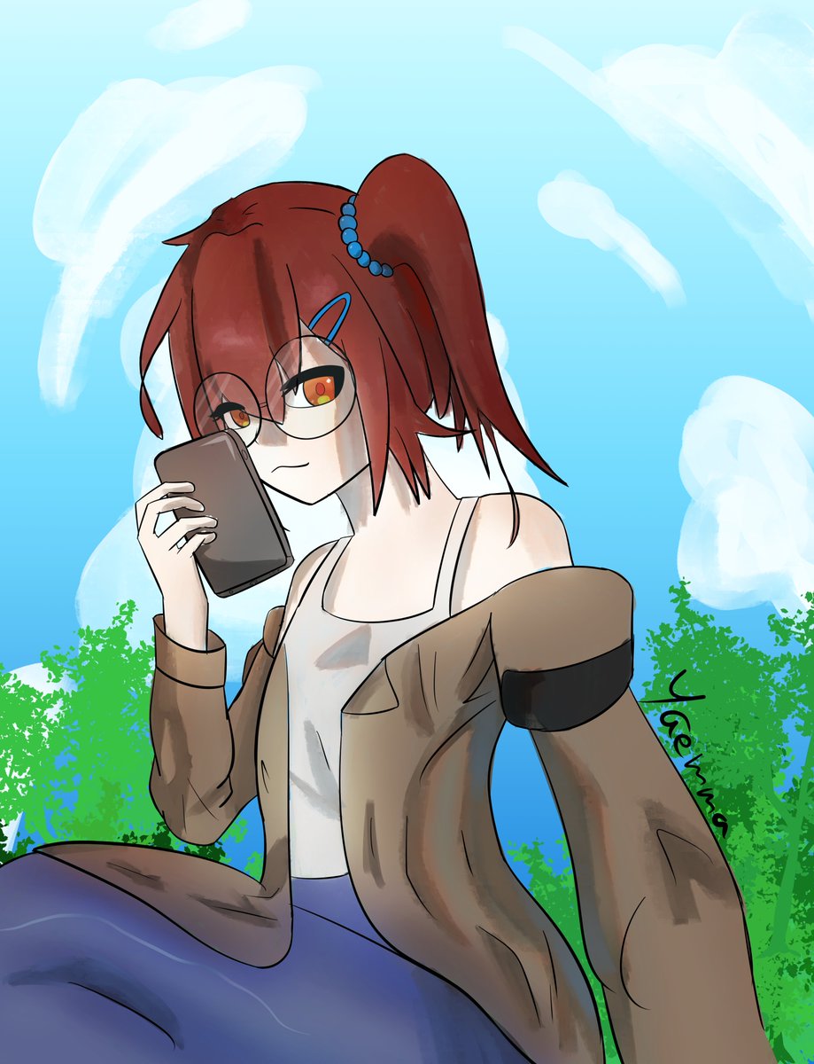 Yaemmas's tweet photo. Some coloring practice. Dont think this type of coloring is for me but I learned some important stuff!

#ArtistOnTwitter #ocart #originalcharacterart https://t.co/deKyaa1h1g