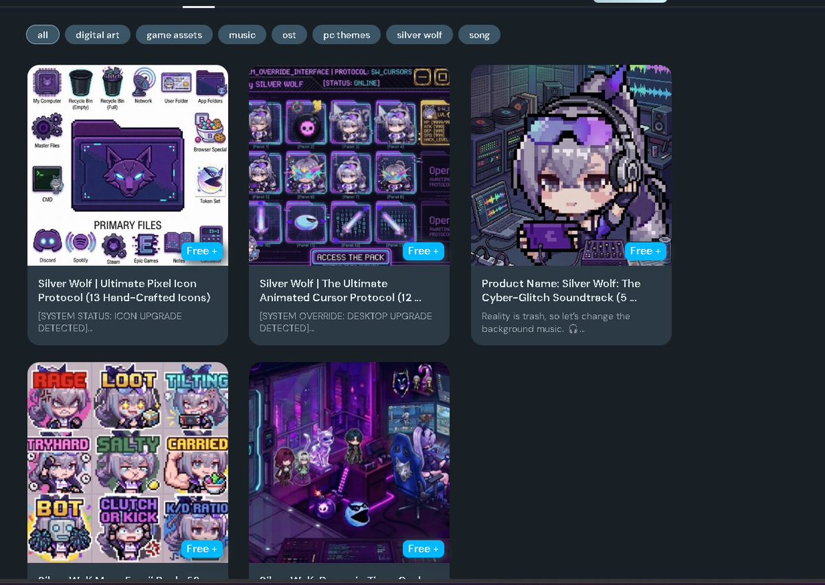 silverwolf999 (@silverwolf999_) / Posts / X