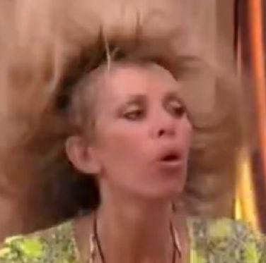 ragazzi praticamente hanno dovuto utilizzare una parrucca nuova in hannah montana 20th anniversary special perché quella originale la tiene in testa alessandra mussolini