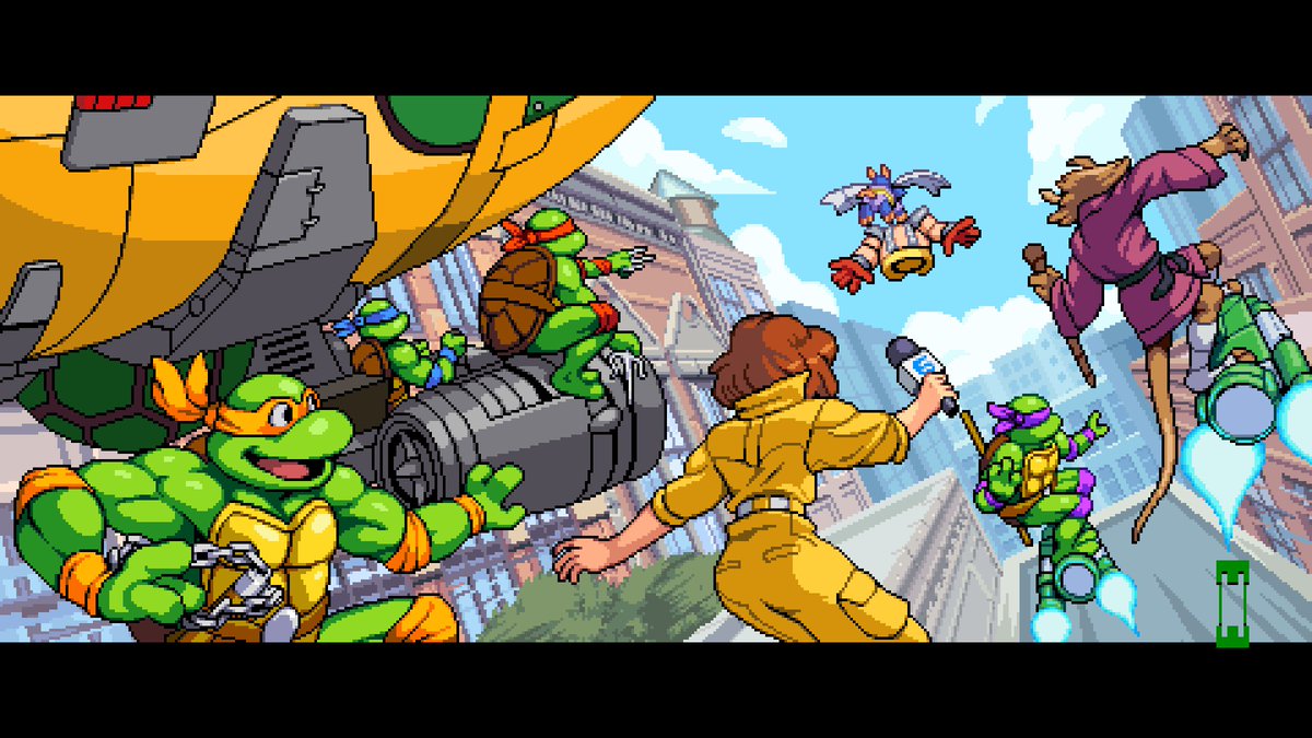 ColonelFalcon's tweet image. 🕹Ｆａｌｃｏｎ  Ｐｌａｙｓ🕹

#XboxShare #TMNTShreddersRevenge

Started this gem today. Somehow I never came round to it. And boy it’s great! Reminds me of River City Girls. Pretty cool. 

#GamersUnite