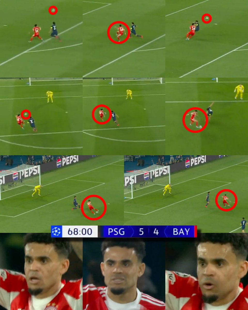 Ufff, no te mames. En serio, no te mames. El control de Lucho Díaz ante el PSG es una OBRA DE ARTE. Y el muy cabrón todavía amagó a Marquinhos antes de definir. Esto es tener clase. Esto es tener calidad técnica. Esto es saber tratar a la pelotita. Que cuelguen esta secuencia en