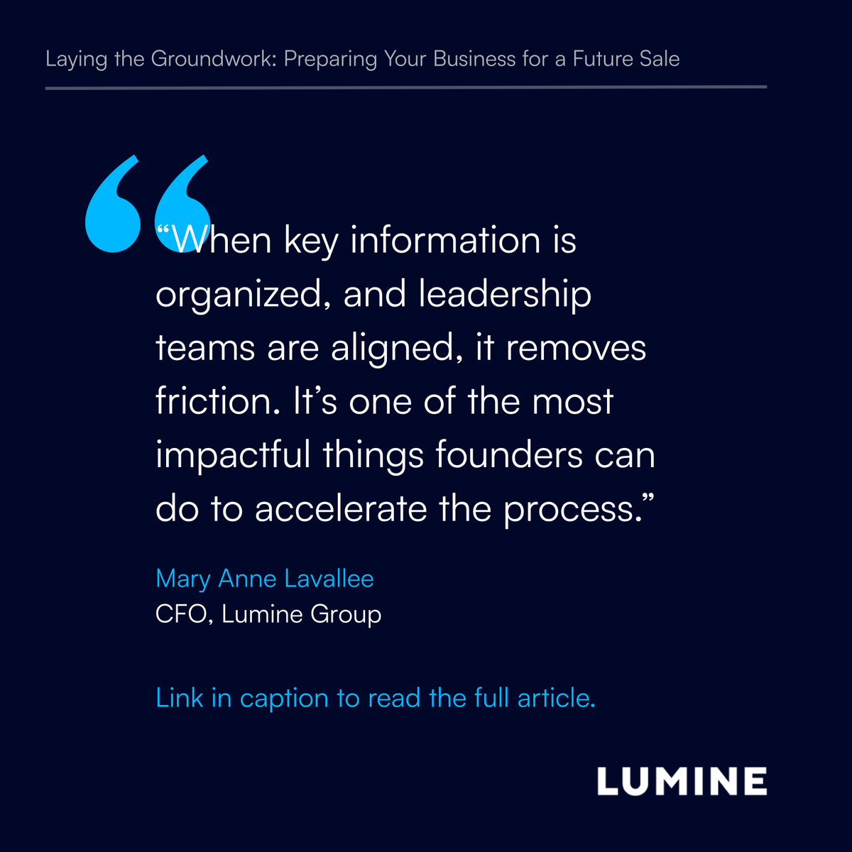 Lumine Group tweet media