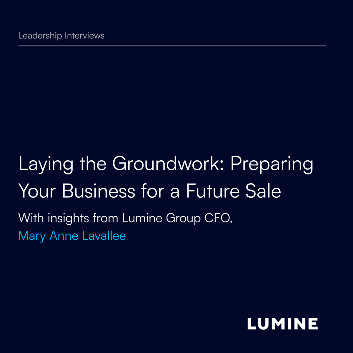 Lumine Group tweet media