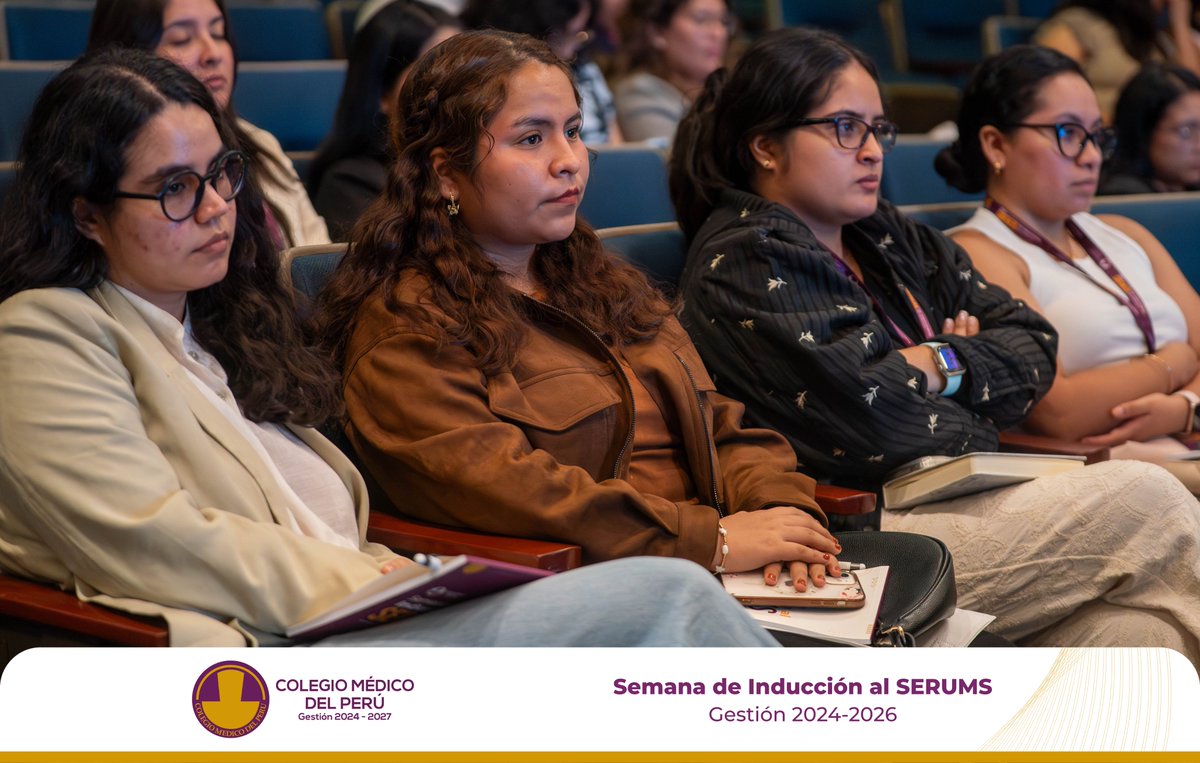 CMP_PERU's tweet image. Estuvieron presentes el Dr. Gustavo Franco Paredes, secretario de Desarrollo Profesional y Científico; y la Dra. Fiorella Marmanillo, secretaria de Médico Joven del CR III Lima.

#SERUMS2026 #MédicoJoven #CMP #VocaciónDeServicio