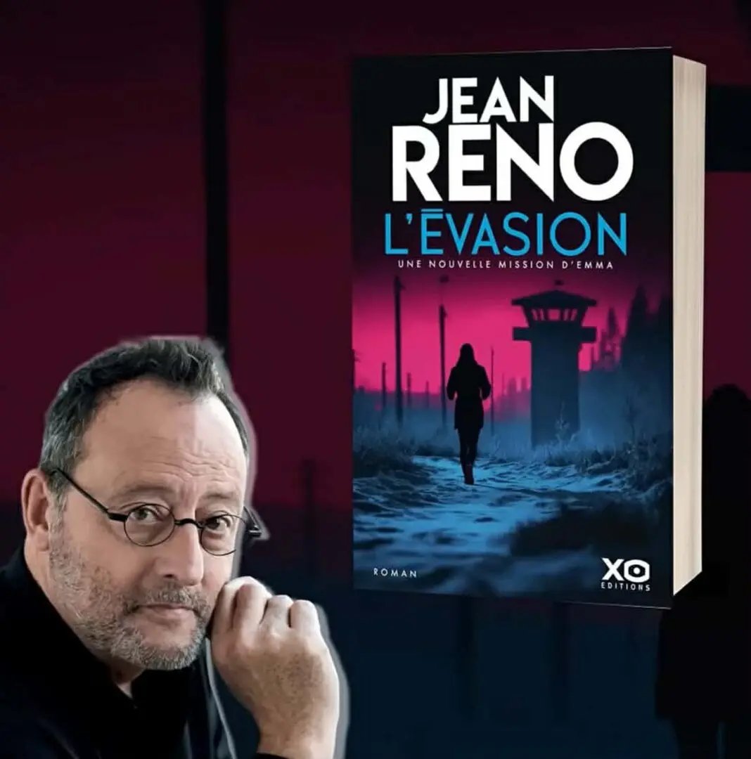 Французький актор Жан Рено випустив книгу про викрадених українських дітей під час війни.

У шпигунському трилері «Втеча» головна героїня, що працює на французьку службу зовнішньої розвідки, шукає депортованих українських дітей та задокументує злочини росіян.