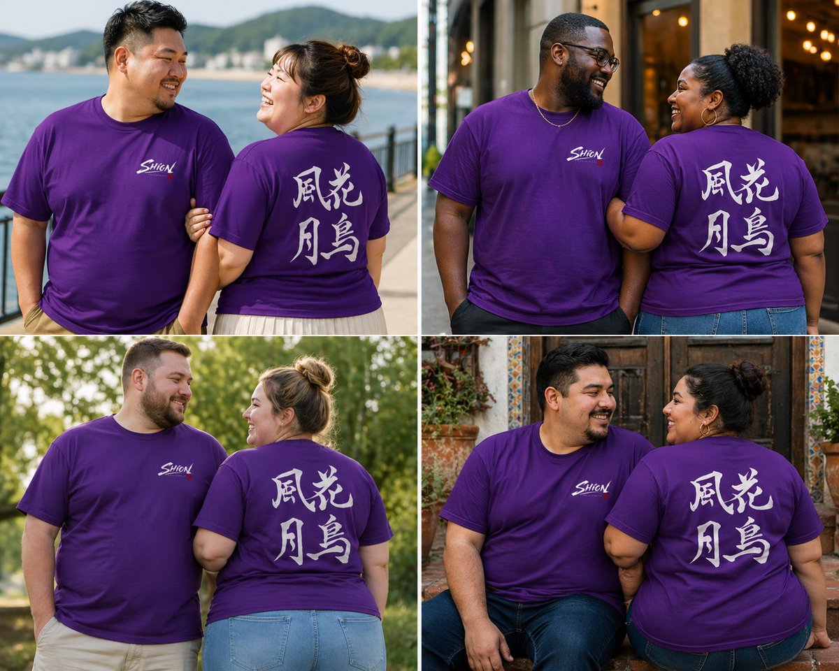 ShionShibata2's tweet image. 似合うかどうかは、
体型じゃない。

3Lまであります。

#プラスサイズ #書道デザイン #Tシャツ