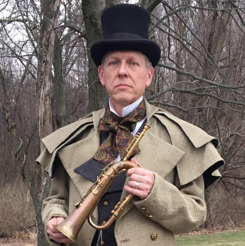 NewberryConsort's tweet photo. We can't wait to share some cool instruments during Revolution!

Jeffrey Stockham will play the keyed bugle. Check out the video below to hear it! He will also play a cornopean, the predecessor to the cornett.

Join us to hear these instruments in action!

https://t.co/6G2OI5Cxxl https://t.co/VAQIELoLTT