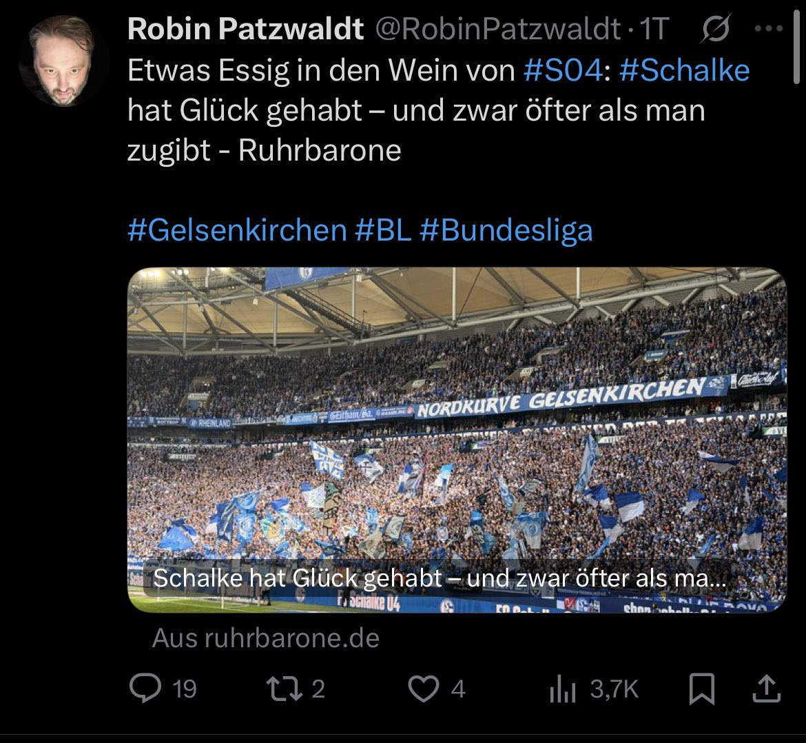 s04mxrc's tweet photo. @RobinPatzwaldt Robin Bro 11 Likes insgesamt https://t.co/pKw8kDGIuv