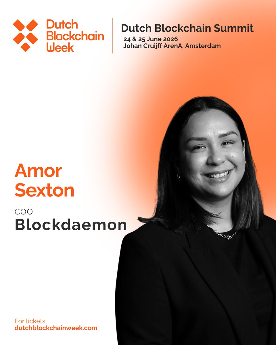 Dutch Blockchain Week tweet media