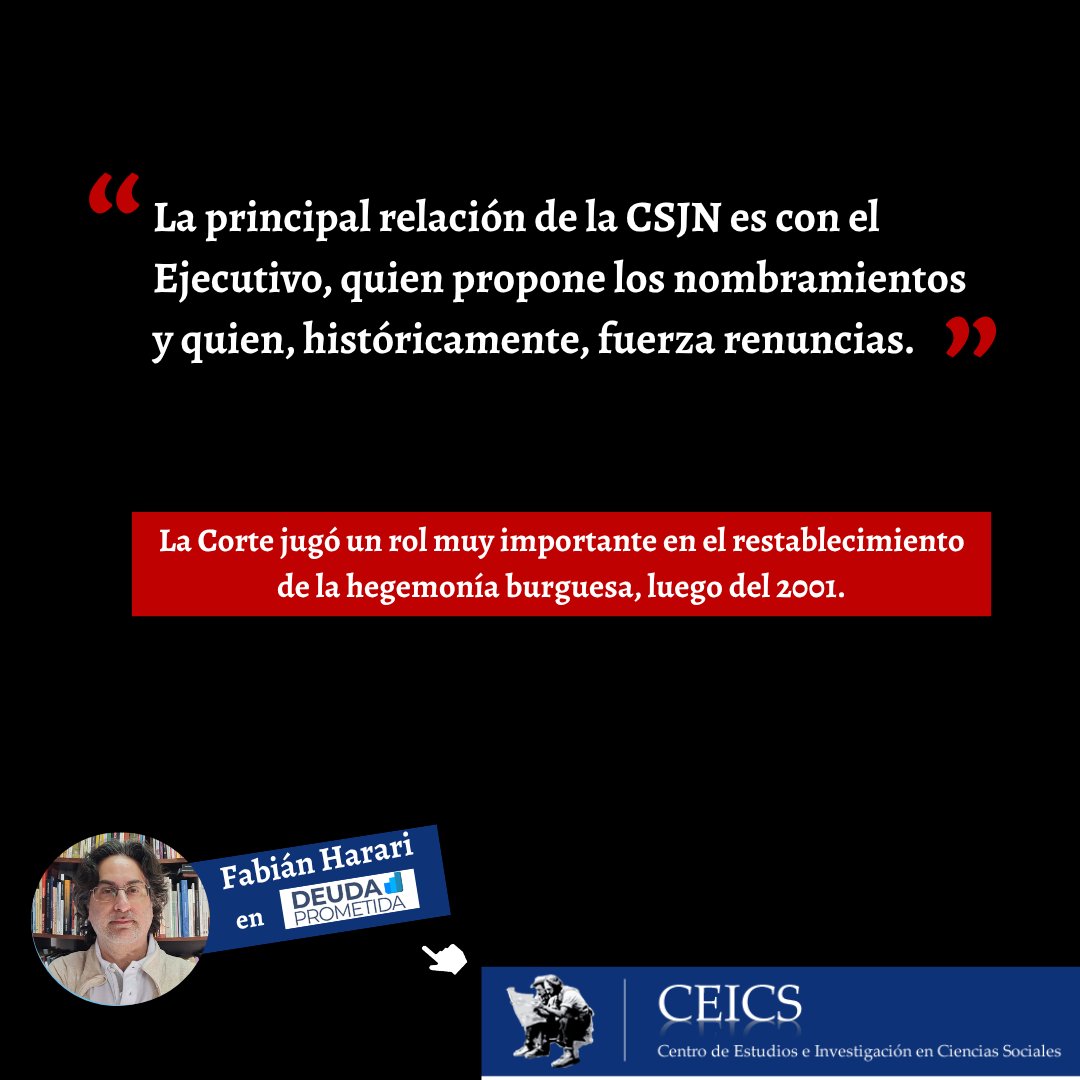 Prensa_CEICS's tweet photo. ⚖️"La soberanía eminente: la Corte Suprema y la política argentina"

🗞️Nota de Fabián Harari en @DeudaPrometida 

Nota completa: https://t.co/SezsXpNatB https://t.co/d5HjIx1KKu