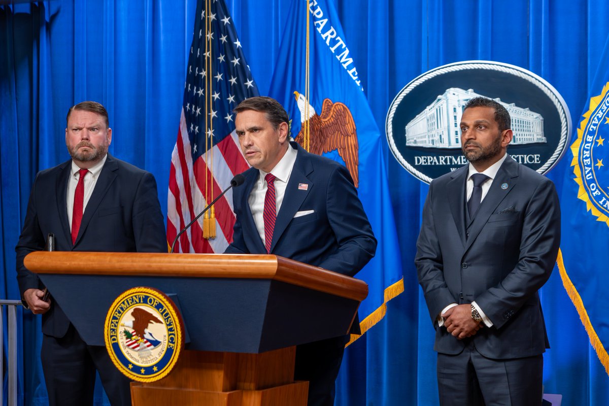 U.S. Department of Justice tweet media