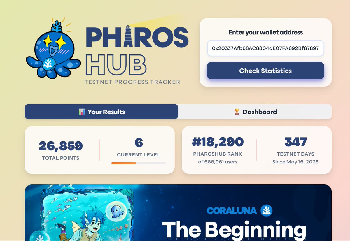 FTAkane77's tweet photo. @Kiwi_Nod hey @Kiwi_Nod since you want proof heres mine. 

347 days on testnet. Since May 2025, before most people even knew what Pharos was.
Top 3% of 666,961 users and still grinding.
The commitment is on-chain. Check it yourself https://t.co/pF0KfWzNym