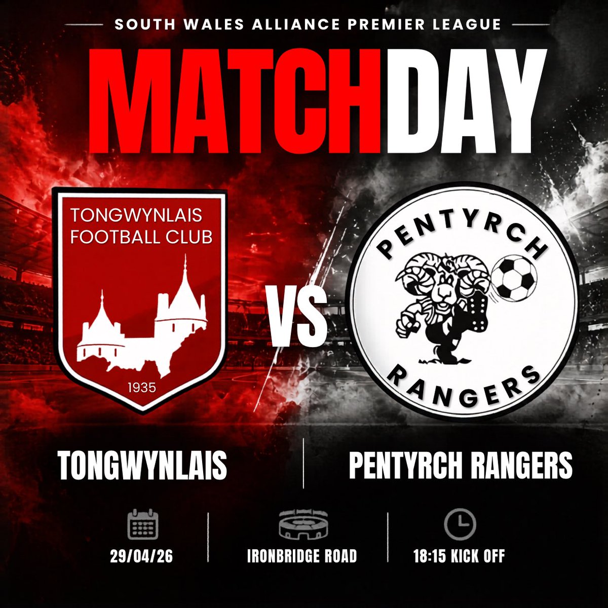 Pentyrch Rangers AFC⚫️⚪️ tweet media