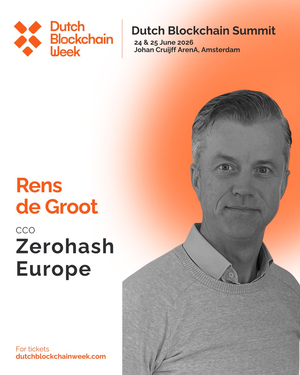 Dutch Blockchain Week tweet media