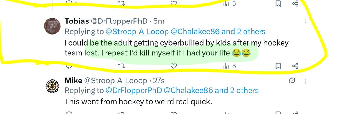 Stroop_A_Looop's tweet image. You said it twice, then said you’d never say it. That’s all anyone needs to see. #SuicidePrevention
#YouAreNotAlone
#988Lifeline
#MentalHealthMatters
#StopBullying
#BeKind
#ChooseKindness
#EndBullying