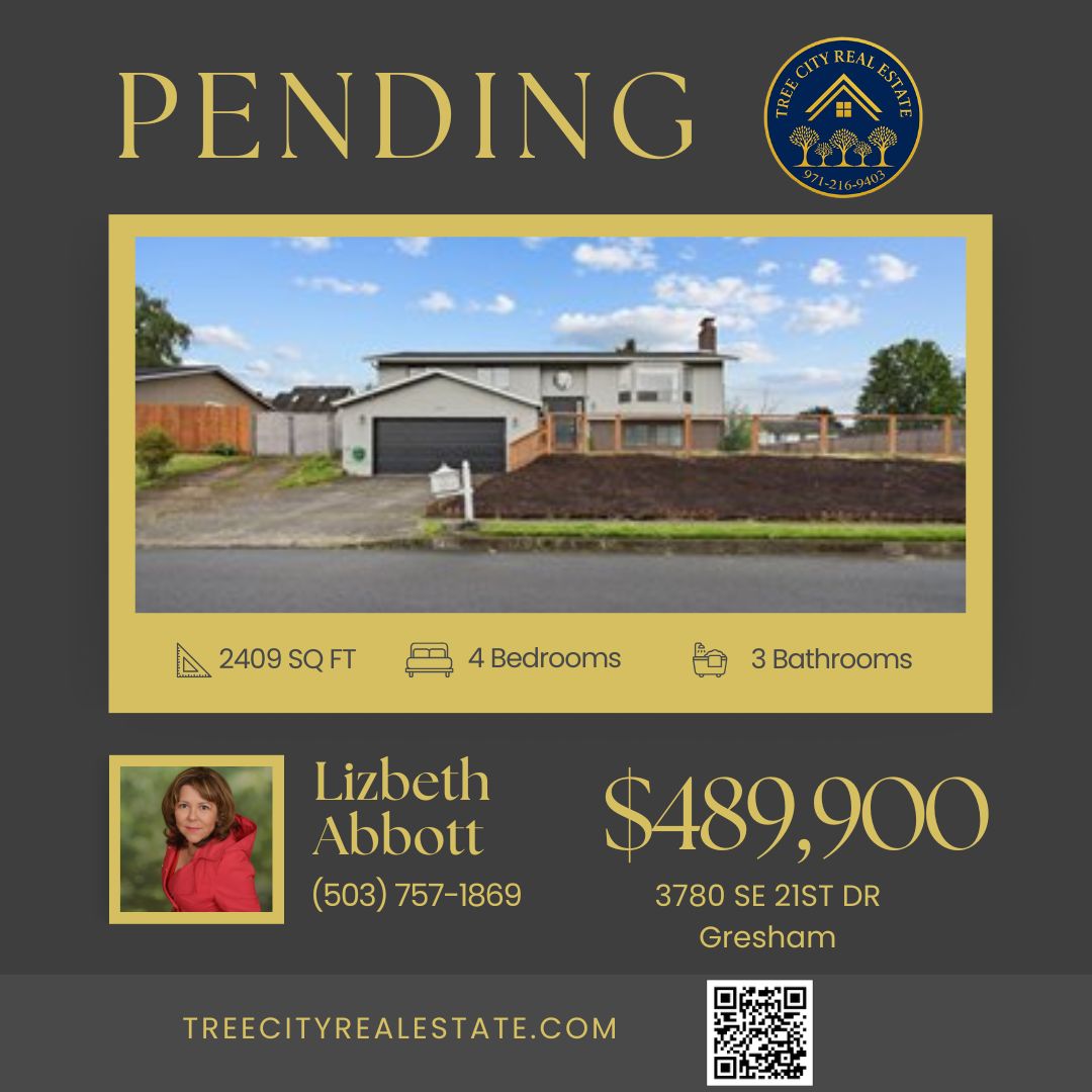 TreeCityRE's tweet photo. Over 6 listings officially PENDING 🏡
Strategic pricing. Strong marketing. Skilled negotiation.
Tree City Real Estate delivers results across the Portland Metro.
Thinking of selling? Let’s talk.
Lizbeth Abbott
📞 (503) 757-1869
🌐 https://t.co/ZyWKOWCUj7
#Pending #PDXRealEstate https://t.co/v3ejsWDXYT