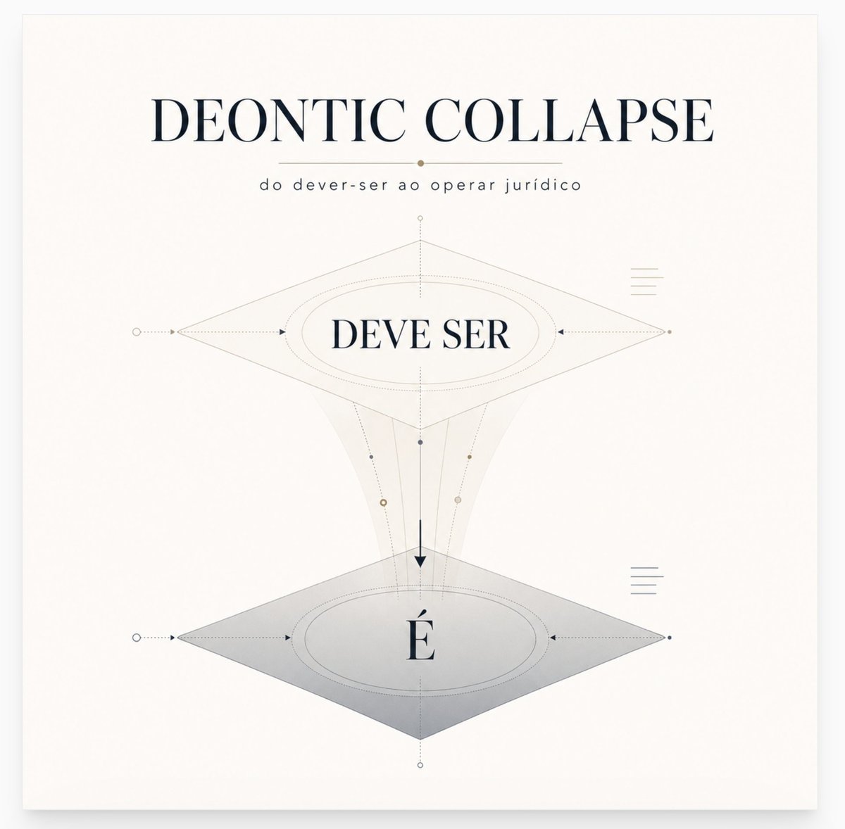 joaoli13's tweet photo. Entre a regra e a decisão há um passo que a lógica dedutiva não explica sozinha

Em Reasoning with Rules, Jaap Hage chama esse passo de Deontic Collapse e mostra seu movimento inverso: Deontic Inflation

Os dois ajudam a entender como o Direito decide sem virar matemática. 🧵👇