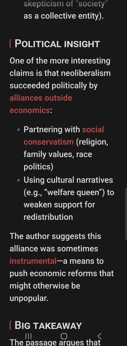 RobertCFried's tweet image. Is Neoliberalism Really About Free Markets—or About Power and Control❓️
#Neoliberalism #FreeMarkets #PowerConcentration #ChilePinochet #ReaganThatcher #CarterDeregulation #WelfareQueen #EmbeddedCapitalism ▶️