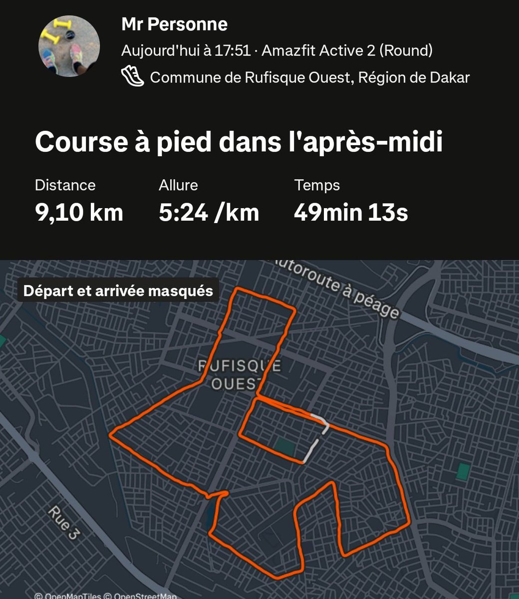 TheMandingMori's tweet photo. Day 35 : ππΏ
#PobarBodyChallenge
#RunningAddict
#RunningWithTumiSole
#RunDakar https://t.co/7vZS2rXQ2Y