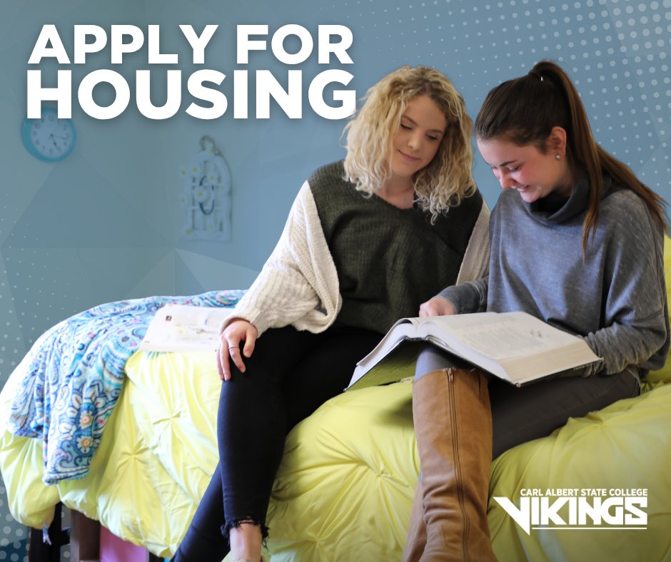 CarlAlbertState's tweet photo. Planning to live on campus this fall?  Housing applications are now open!

Don't wait to apply- get started now to make sure you secure your spot.

Apply easily online right here- https://t.co/Slzg0BjGBI https://t.co/gZMwByinyv