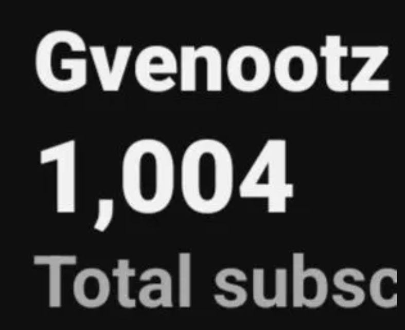gvenootz's tweet photo. We hit 1,000 subscribers 🎉

To celebrate: May 2 → 12-hour stream + giveaways + games with viewers.

Thank you for 1K. This is just the beginning. 💙

Join the discord server for giveaways and play games with me
https://t.co/sFXB929S80 https://t.co/Hquny6NaCA