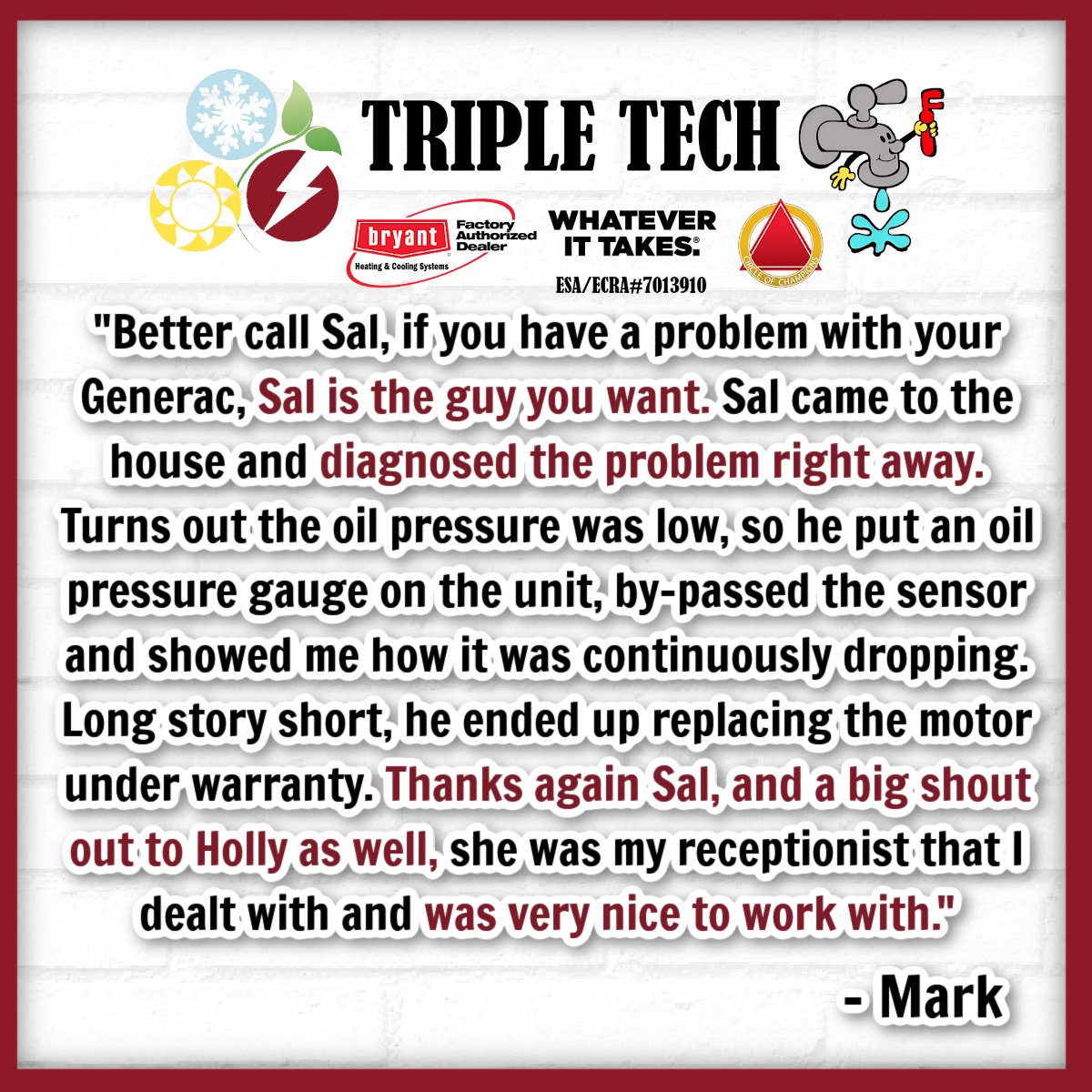 Thank you for your review, Mark!