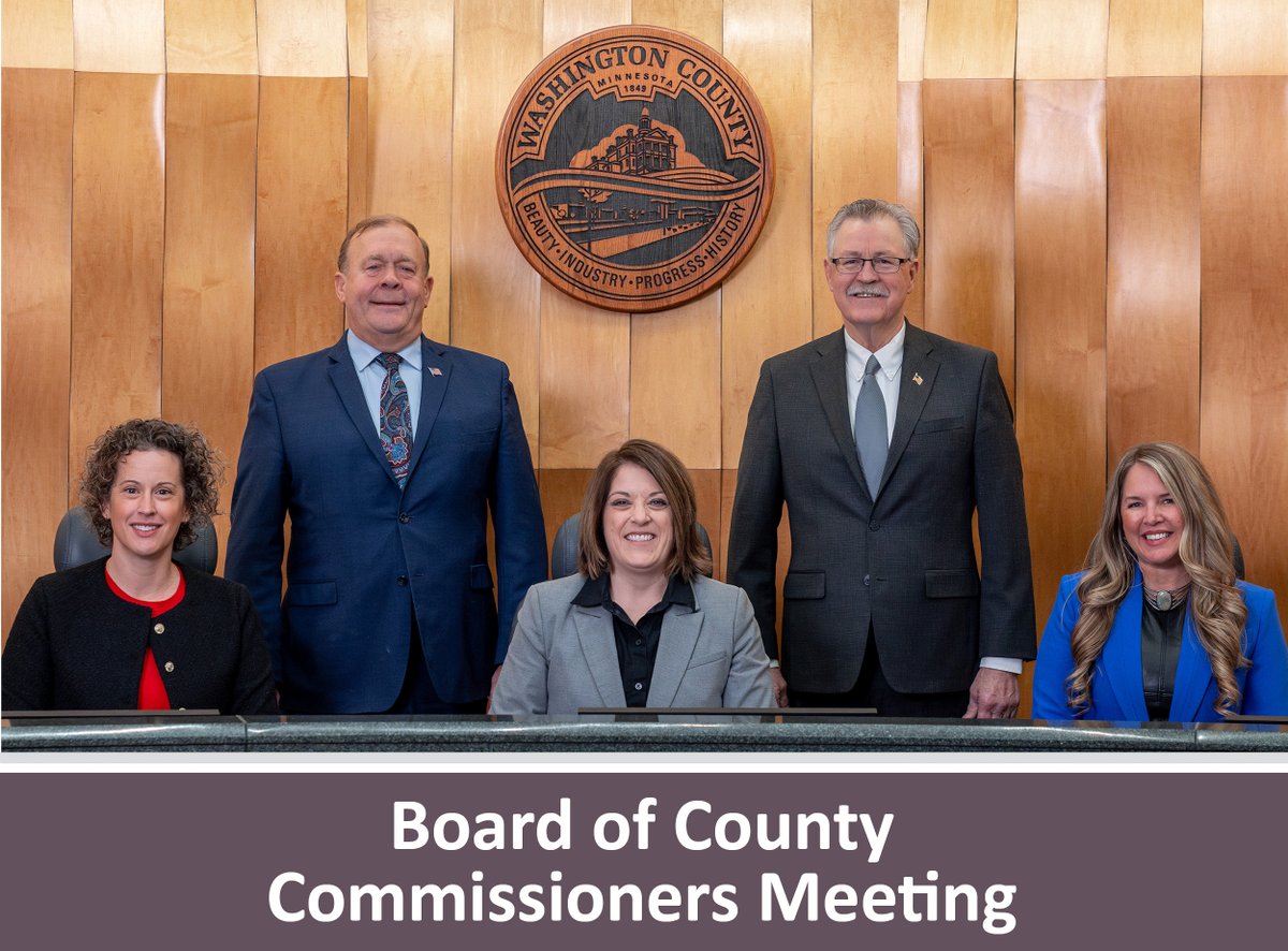 WashingtonCoMN's tweet photo. The County Board approved construction contracts for the R.H. Stafford Library redesign project and the County Highway 18 and Settlers Ridge Parkway intersection improvement project, among other business Tuesday.

Read: https://t.co/EvElRFTncc
Watch: https://t.co/PPJmXEiXC3 https://t.co/uLi0TdXsgF