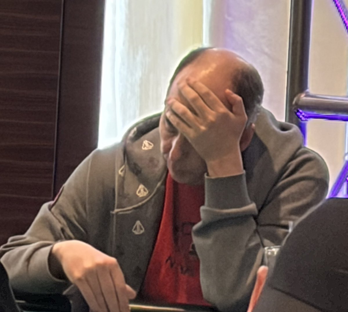 PirateBarry's tweet photo. @SherryPluskota @AllenKessler @PokerBabeBoss @BorgataPoker @BetMGMPoker I know how he feels 🪓🏴‍☠️ https://t.co/45c6Otj9BZ