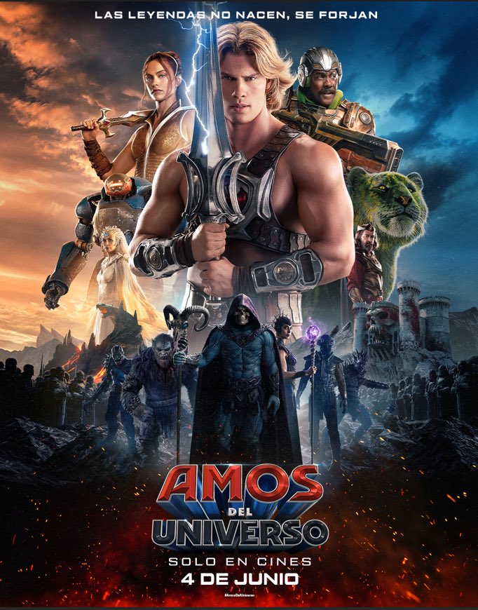 cinenflia's tweet photo. Atentos que de la mano de @SonyPicturesArg vuelven los Amos del Universo. Solo tenemos que esperar hasta Junio https://t.co/LIC8WiQvL1