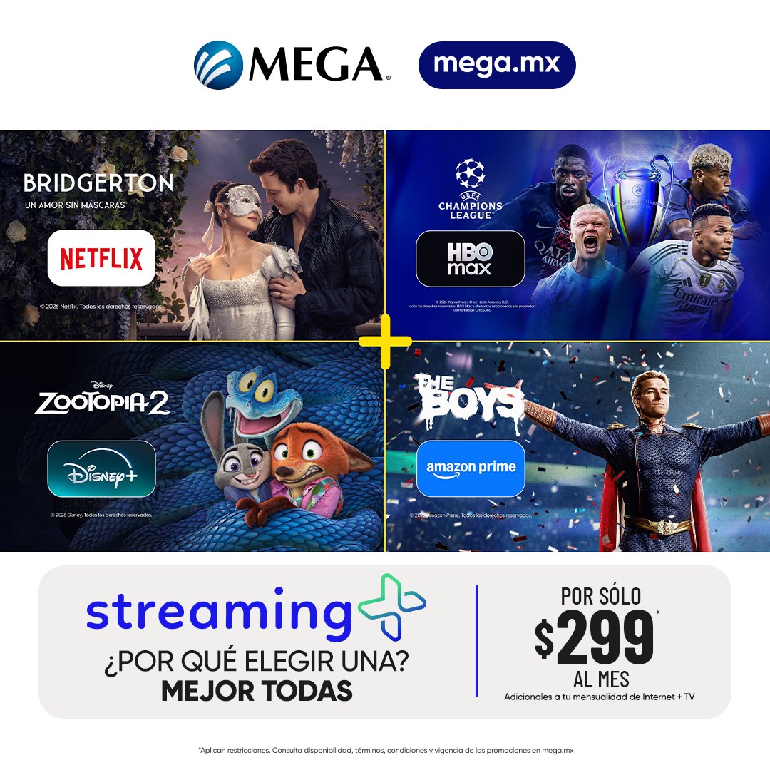 Megacable tweet media