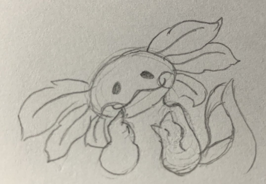 CosmoCatBlack's tweet image. Sorry, i forgot to show you this guy, a sweet sweet little boy , but why I remember that’s someone asked “what if Cain was an animal, that who he’ll be” and I with no thinking said Elephant, what he will be this one ? 

#oc #art #cutie