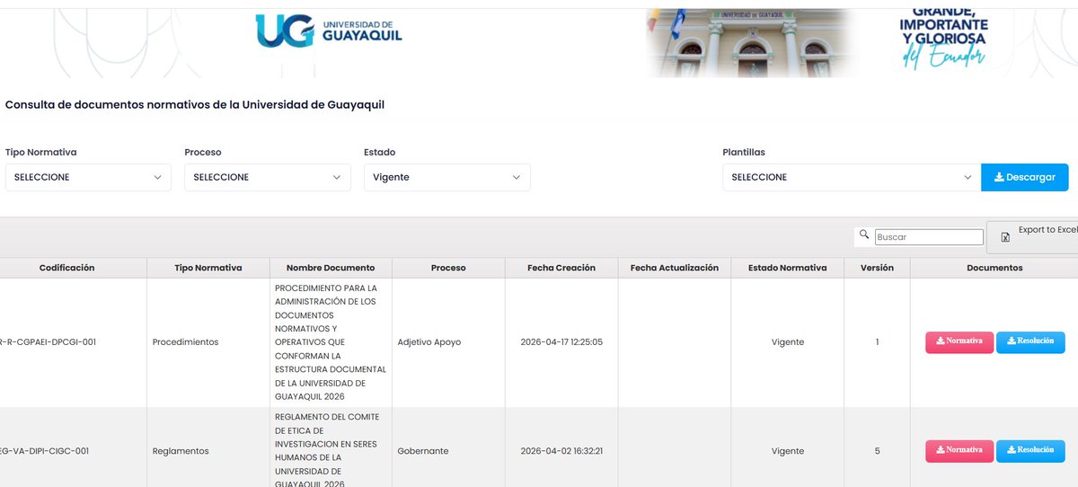 fcqug's tweet photo. Socialización de la vigencia y aplicación de la Guía Académica UG Proceso de Enseñanza Aprendizaje CI 2025 - 2026 y otros aspectos académicos
El documento se encuentra disponible en el siguiente link:

https://t.co/3AS7bOXhgf https://t.co/UXpn3KsjiP