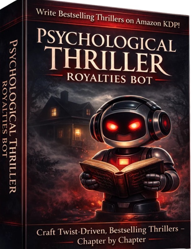 monopolyswapped's tweet image. Psychological Thriller Royalties Bot From Andreas Quintana
#Psychological #Thriller #Royalties #Bot #Kindkle #KDP #Publishing #AndreasQuintana 
Psychological Thriller Royalties Bot From Andreas Quintana – a custom GPT that acts as your personal ghostwriter for the #1 genre on