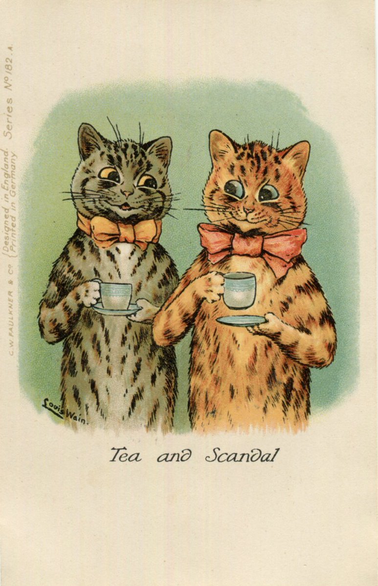 Louis Wain Bot tweet media