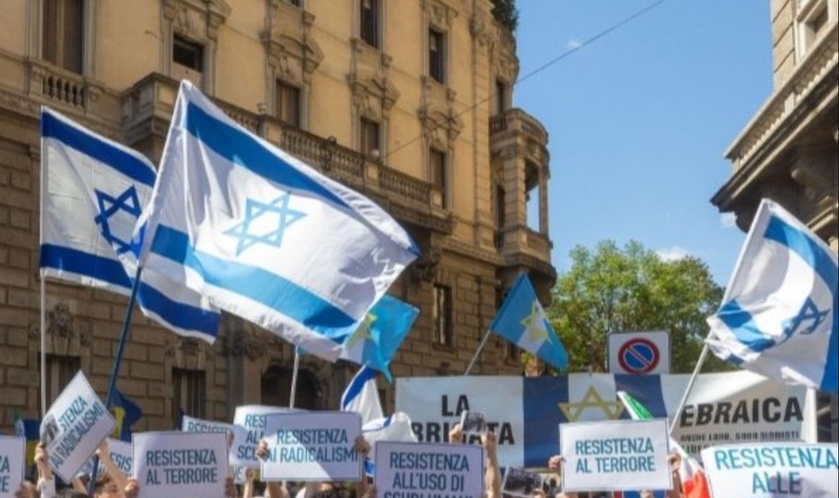 <a href="/pier_falasca/">Piercamillo Falasca 🇮🇹🇪🇺</a> <a href="/BeppeSala/">Beppe Sala</a> «Se pure ci fossero state, per semplificazione, bandiere di Israele».

 Dai, ma sei serio?
