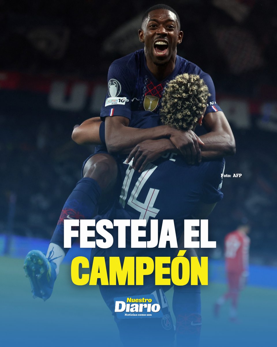 VENTAJA PARISINA 😱⚽️🔥🇫🇷

En un partidazo, el París Saint-Germain derrotó 5-4 al Bayern Múnich en la ida de semifinales de la Champions.

🎯 Kvaratskhelia (2), Neves y Dembélé (2), fueron los goleadores de los galos. Kane, Olise, Díaz y Upamecano, anotaron para el conjunto