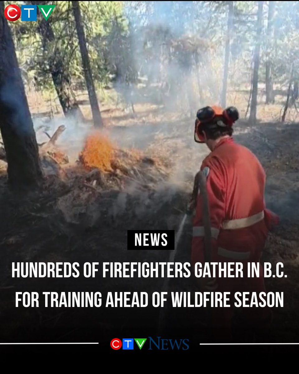 rparmar_BC's tweet image. Hundreds of new recruits are in Merritt, participating in the BCWS bootcamp getting ready for the 2026 wildfire season. 

By the end of their training they will be well prepared to help protect our communities and forests.

Let’s go team!

ctvnews.ca/video/2026/04/…

#wildfire