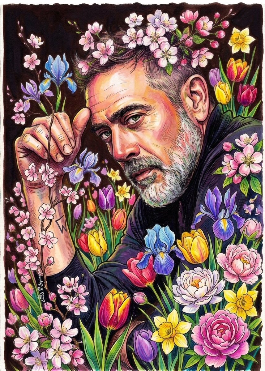 Esparza_Ellie89's tweet image. I overdid with pink...I know...but...
🌷🌺🌸
@JDMorgan
#JeffreyDeanMorgan #drawing #spring #ellie_loves_esparza